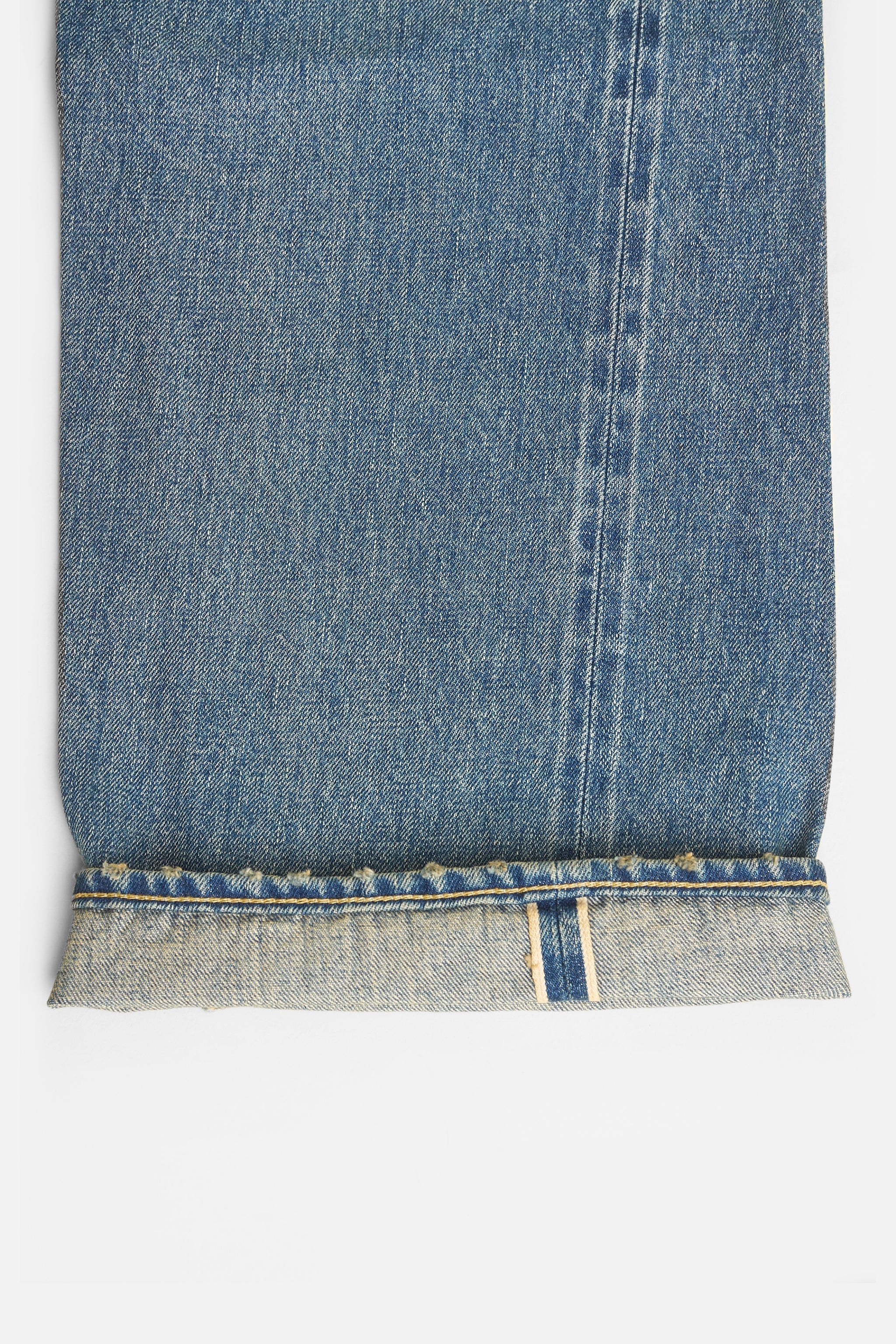1950UV - Vintage High Rise Wide Selvedge Denim
