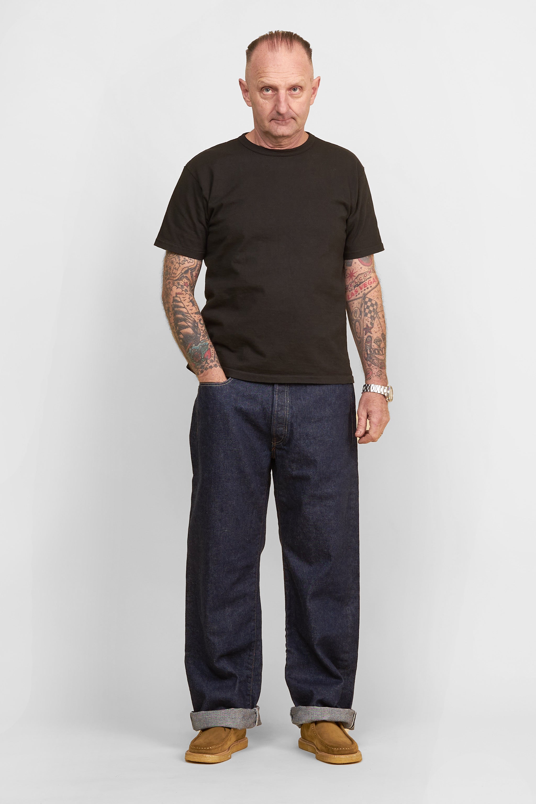 1950U - High Rise Wide Selvedge Denim