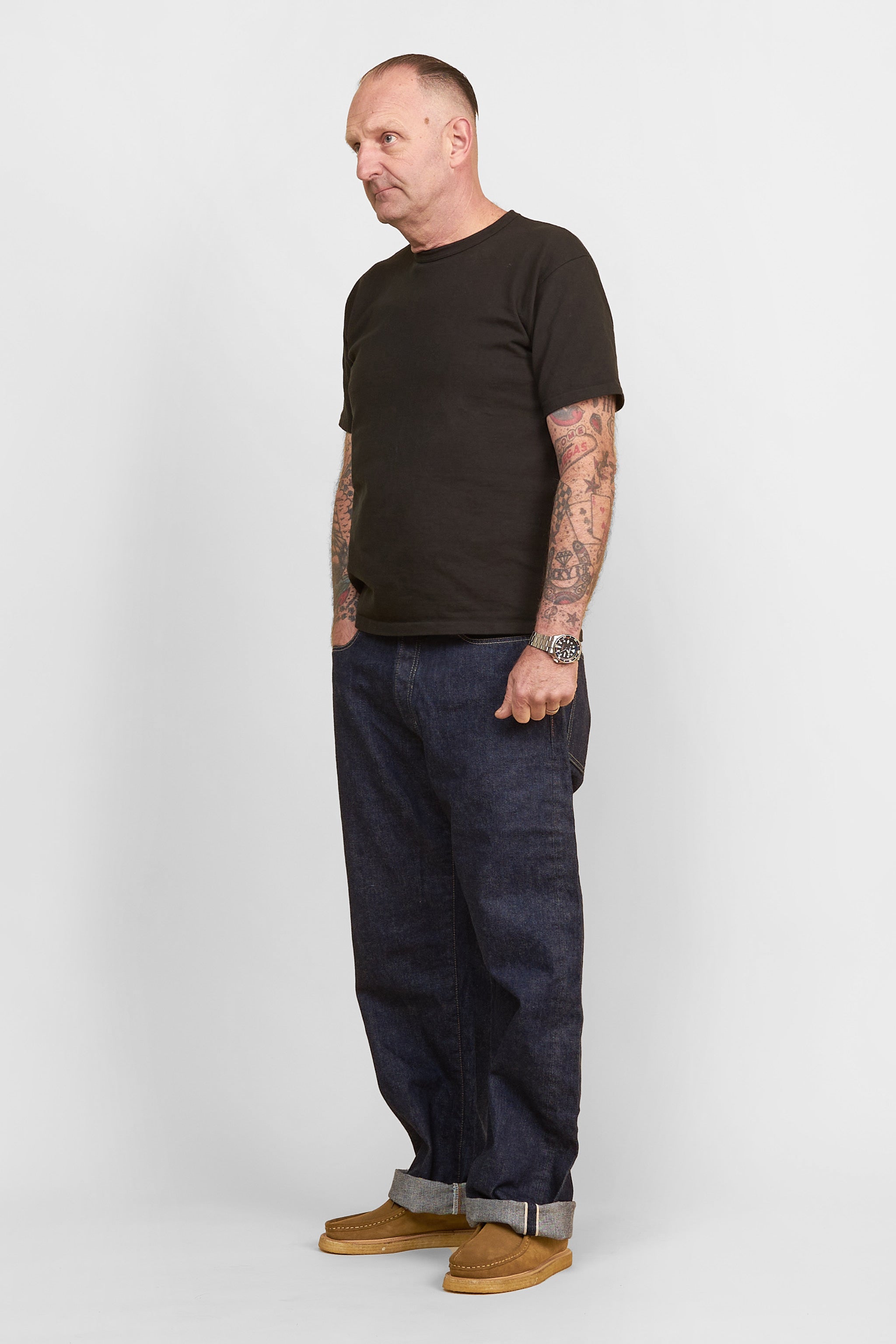 1950U - High Rise Wide Selvedge Denim
